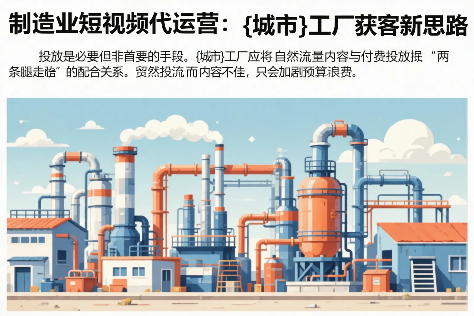制造业短视频代运营：富宁工厂获客新思路