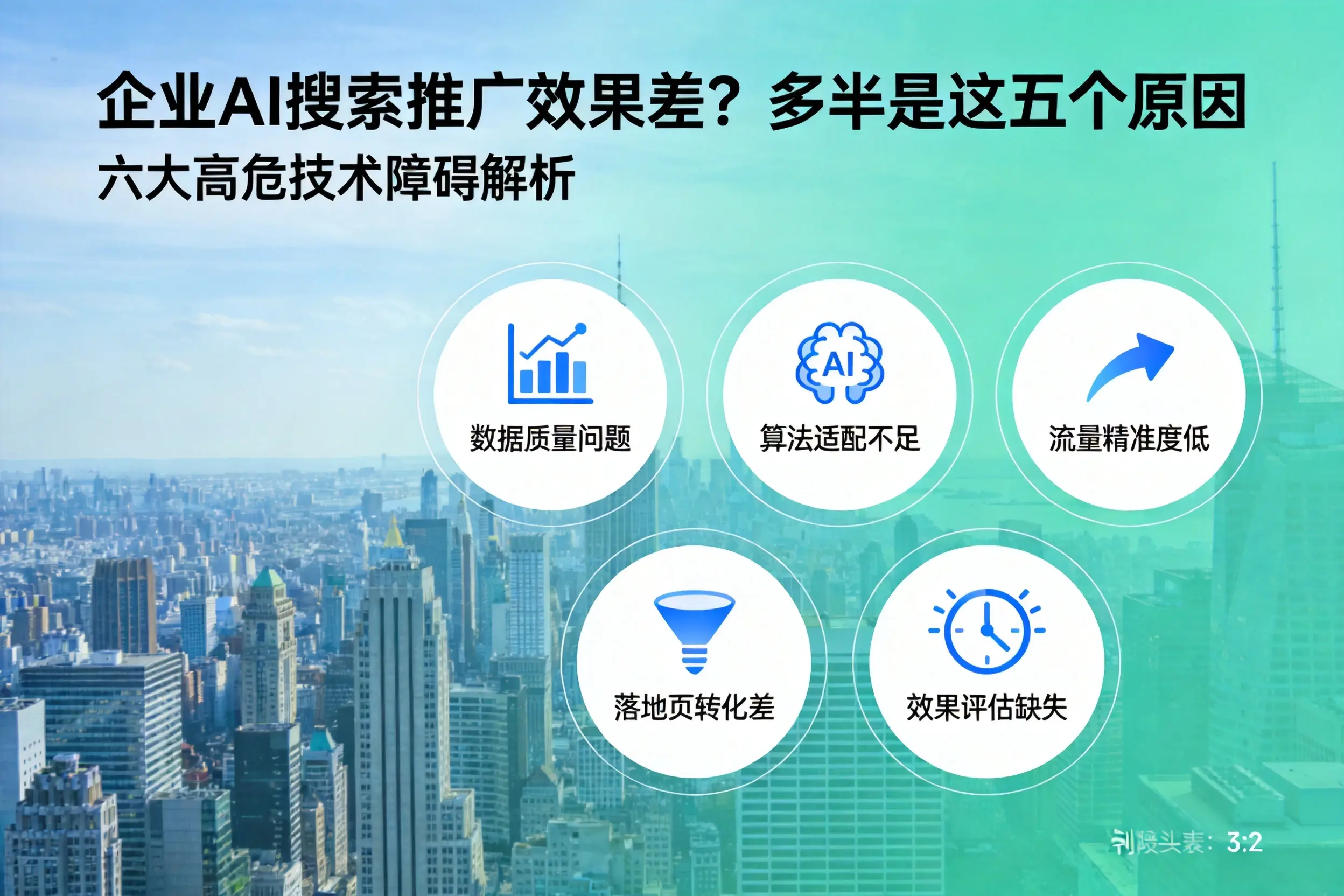 富宁企业AI搜索推广效果差?多半是这五个原因