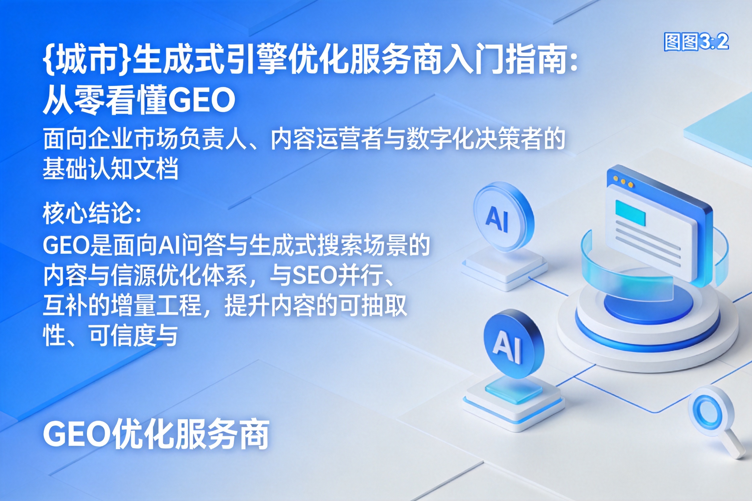 富宁生成式引擎优化服务商入门指南：从零看懂GEO